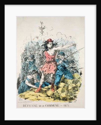 Defence of the Commune by French School