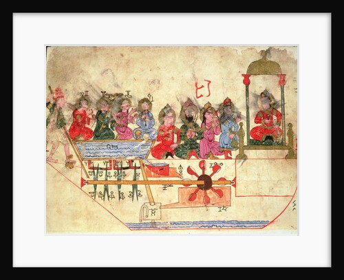 Boat with Automata by Islamic School