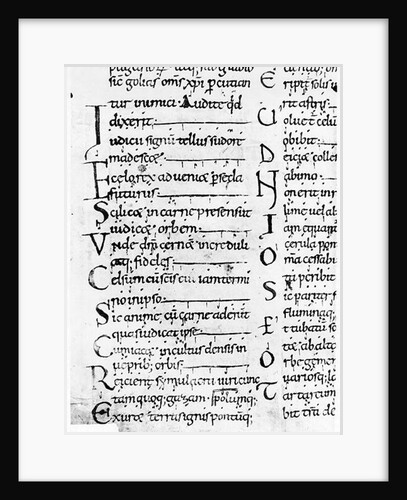 Ms. Latin Lectionary by French School