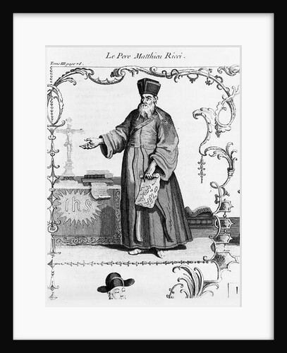 Father Matteo Ricci by French School