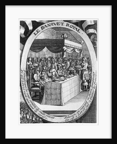 The Royal Banquet by French School