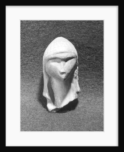 Head of a Woman known as Venus of Brassempouy, c. 21000 BC by Paleolithic Paleolithic