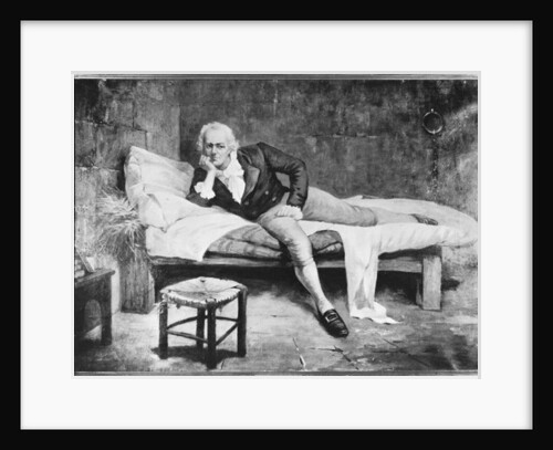 Francisco de Miranda in the prison of La Carraca, Cadiz, Spain, early 19th century, 1896 by Arturo Michelena
