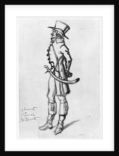 A scientist of the Egyptian campaign, 26th March 1795 by French School