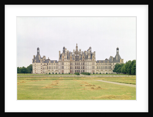 View of the north-west facade, built 1519-46 by French School