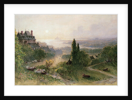 Landscape with a Large House by William Wyld