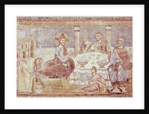 The Meal at the House of Simon the Pharisee, School of Monte Cassino, c.1087 by Italian School