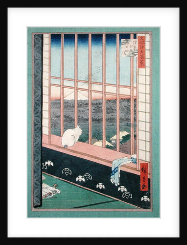 Asakusa Rice Fields during the festival of the Cock by Ando or Utagawa Hiroshige