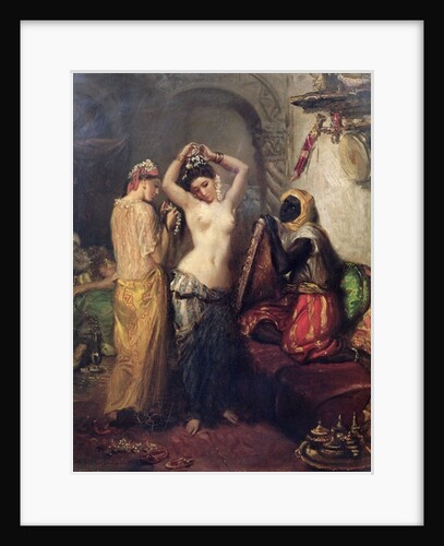 The Toilet in the Seraglio by Theodore Chasseriau