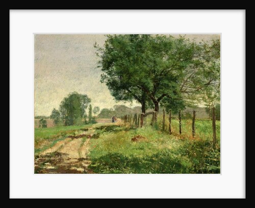 Peasant in the Fields by Henri Rouart