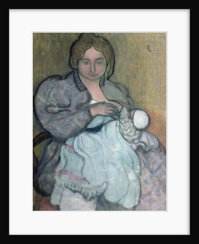 Maternity with a White Dress c.1895 by Maurice Denis