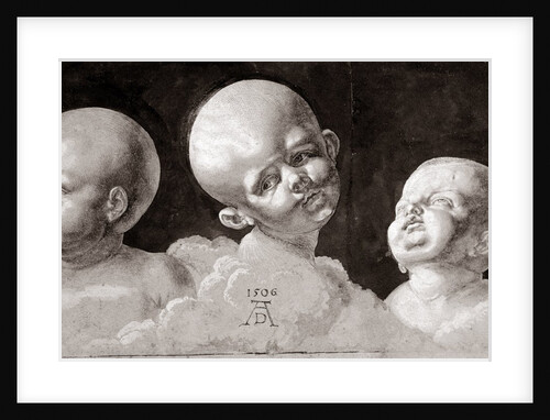 Three Heads of Children, 1506 by Albrecht Dürer or Duerer