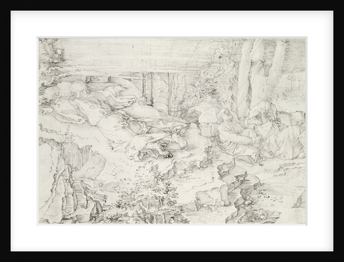 Christ on the Mount of Olives, 1521 by Albrecht Dürer or Duerer