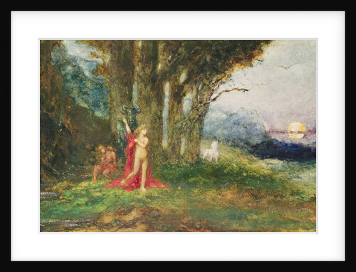 Pasiphae and the Bull, c.1876-80 by Gustave Moreau