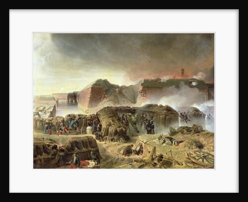 Siege of Antwerp, 23rd December 1832 by C. Courtois d'Hurbal