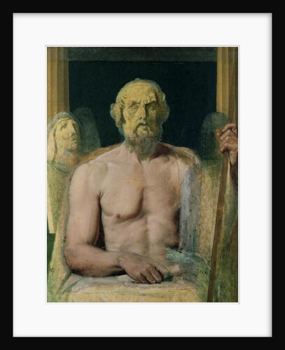 Homer, study for The Apotheosis of Homer, 1826-27 by Jean Auguste Dominique Ingres