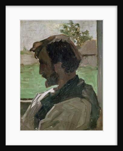 Self Portrait at Saint-Saveur, 1868 by Jean Frederic Bazille