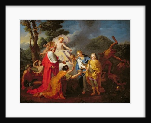 Allegory of the Recognition of Philippe de France Duke of Anjou as King of Spain, 24th November 1700, before 1704 by Henri Antoine de Favanne