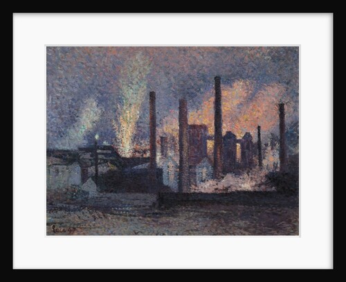 Study for Factories near Charleroi, 1897 by Maximilien Luce