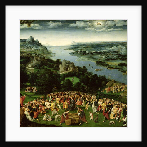 The Feeding of the Five Thousand by Joachim Patenier or Patinir