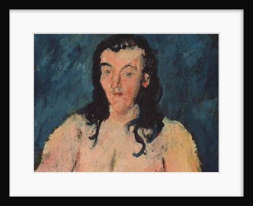 Torso with a Blue Background, 1927-28 by Chaim Soutine