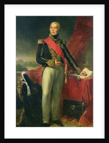 Etienne-Jacques-Joseph-Alexandre Macdonald Duc de Tarente and Marshal of France, 1837 by Jean Sebastien Rouillard