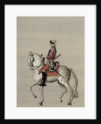 Equestrian portrait of Prince Charles de Beauveau-Craon by Pierre Antoine Lesueur