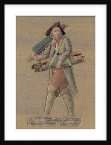 The Umbrella Seller by Lesueur Brothers
