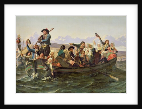 Return from the Pardon at Sainte-Anne-la-Palud by Louis-Jean-Noel Duveau