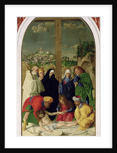 The Deposition, 1490 by Gerolamo dai Libri