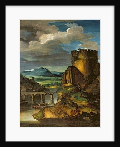 Italian Landscape or, Landscape with a Tomb by Theodore Gericault