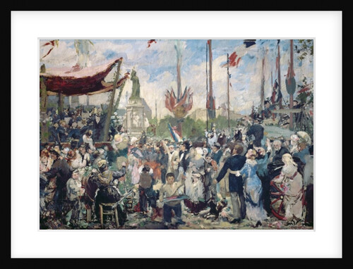 Study for 'Le 14 Juillet 1880', 1880-84 by Alfred Roll