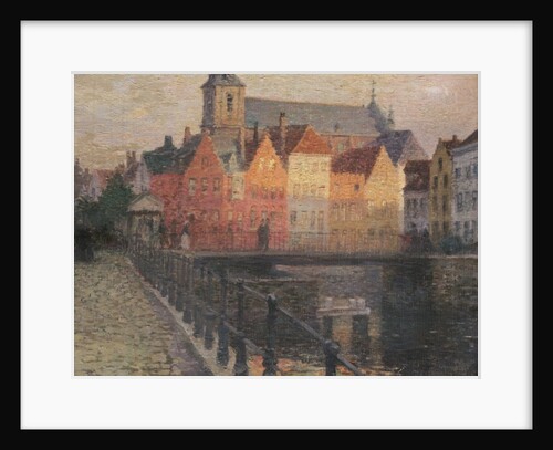 Quai de la Paille, Bruges by Paul Albert Steck