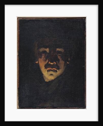 Self Portrait by Adolphe-Felix Cals