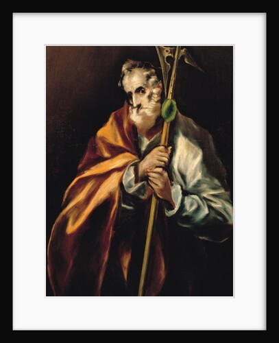 St. Jude Thaddeus, 1606 by El Greco