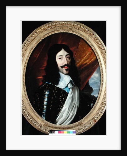 Portrait of Louis XIII after 1610 by Philippe de Champaigne