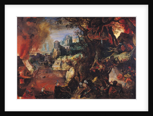 The Temptation of St. Anthony by Pieter Schoubroeck