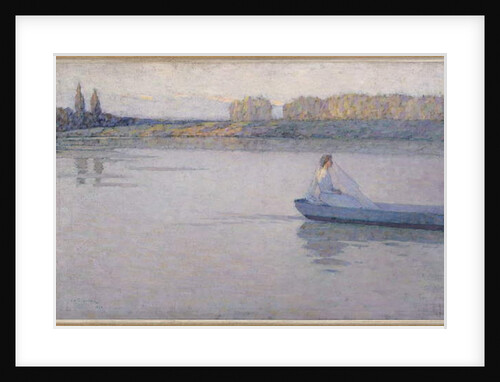 On the River, Morning, 1896 by Henri Eugene Augustin Le Sidaner