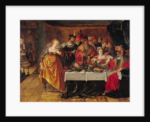 The Feast of Herod by Italian School