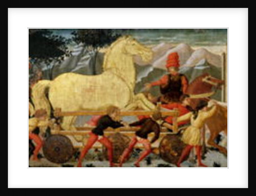 The Trojan Horse by Italian School