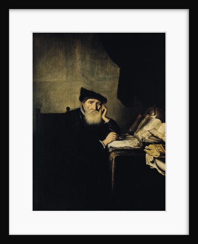 A Philosopher in his Study by Abraham van der Hecke