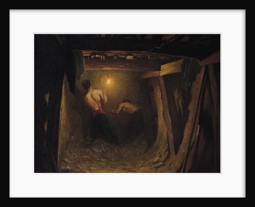 Working on the Metro under the Place de l'Etoile, 1899 by Gaston Brun