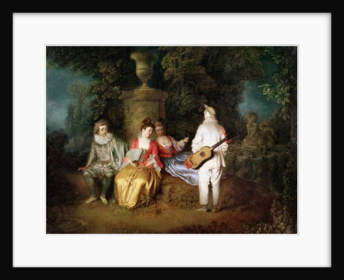 The Foursome, c.1713 by Jean Antoine Watteau