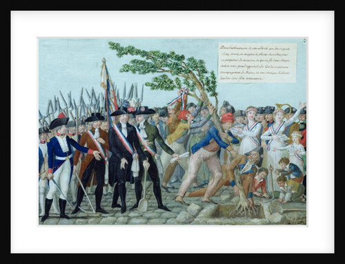The Planting of a Tree of Liberty, c.1789 by Lesueur Brothers