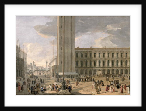 View of Piazza San Marco, Venice, c.1726 by Luca Carlevaris