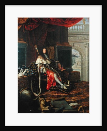 Portrait of Louis XIV 1668 by Henri Testelin