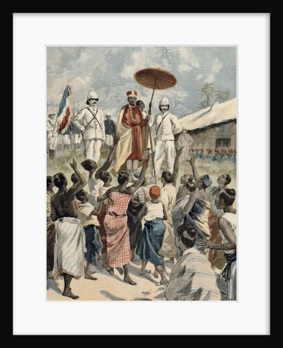 Proclamation of the New King of Dahomey by Oswaldo Tofani