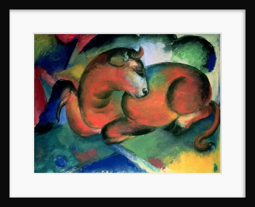 The Red Bull, 1912 by Franz Marc