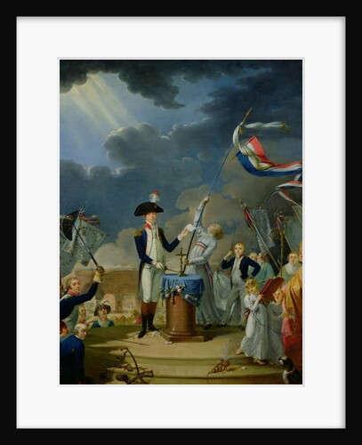 The Oath of Lafayette at the Festival of the Federation, 14th July 1790, 1791 by Jacques Louis David