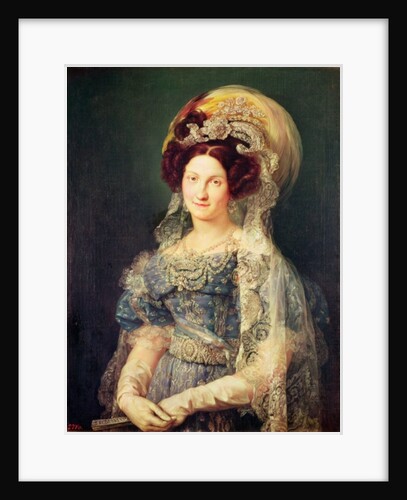 Maria Christina de Bourbon-Sicile Queen of Spain, c.1829 by Vicente Lopez y Portana